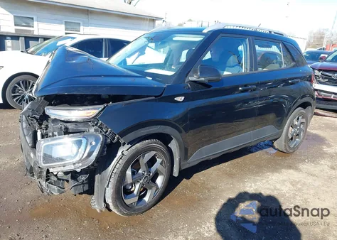 2023 Hyundai Venue Sel from USA, damaged, VIN KMHRC8A35PU216317